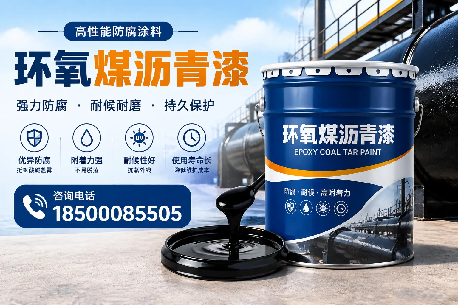 如何选择适合的环氧煤沥青漆?专家建议在咸宁的最佳选项